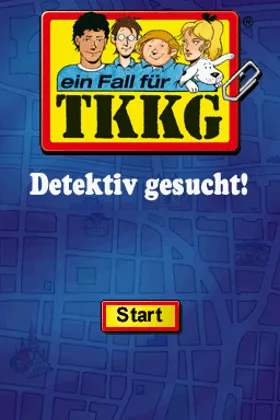 Fall fuer TKKG, Ein - Detektiv Gesucht! (Germany) screen shot title